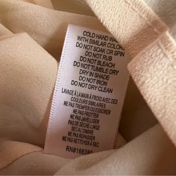 NWT Torn By Ronny Kobo Donnie Asymmetric Faux Leather Metallic Mini Skirt Gold - Picture 13 of 14